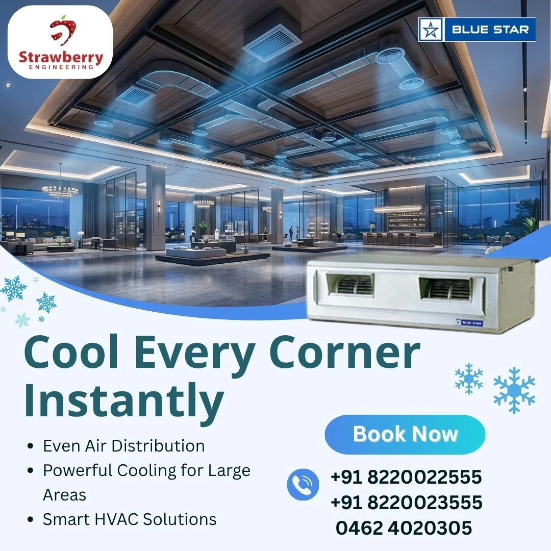 AC Installation & Repair Solutions in Tirunelveli | Strawberry Engineering