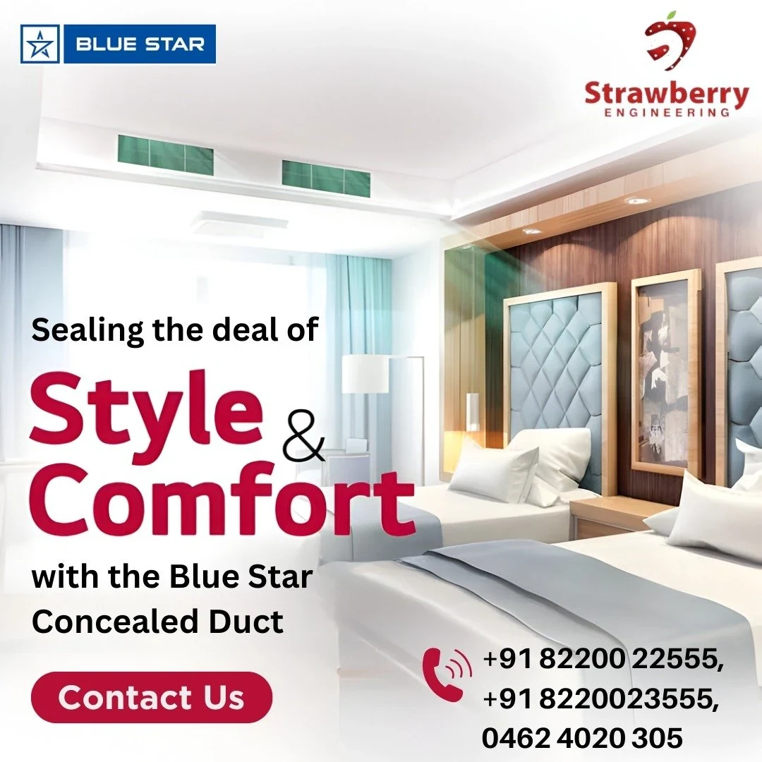 Concealed Air Conditioning Units – Clean and Stylish Cooling | Strawberry Engineering