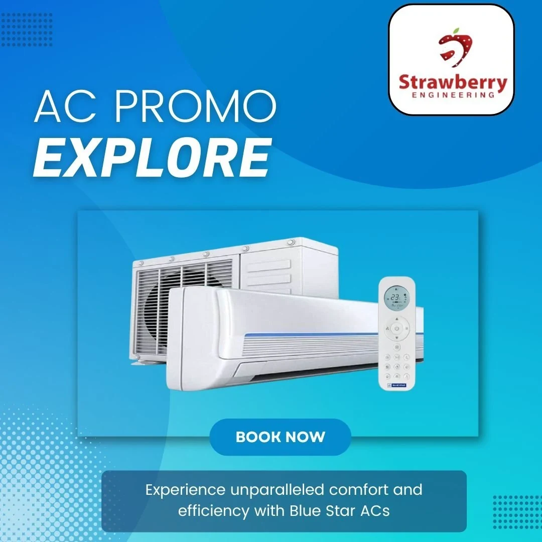 Fast and Affordable AC Repair by Strawberry Engineering in Tirunelveli | Strawberry Engineering