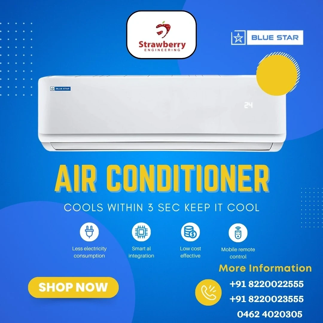 AC System Upgrades in Tirunelveli | Strawberry Engineering